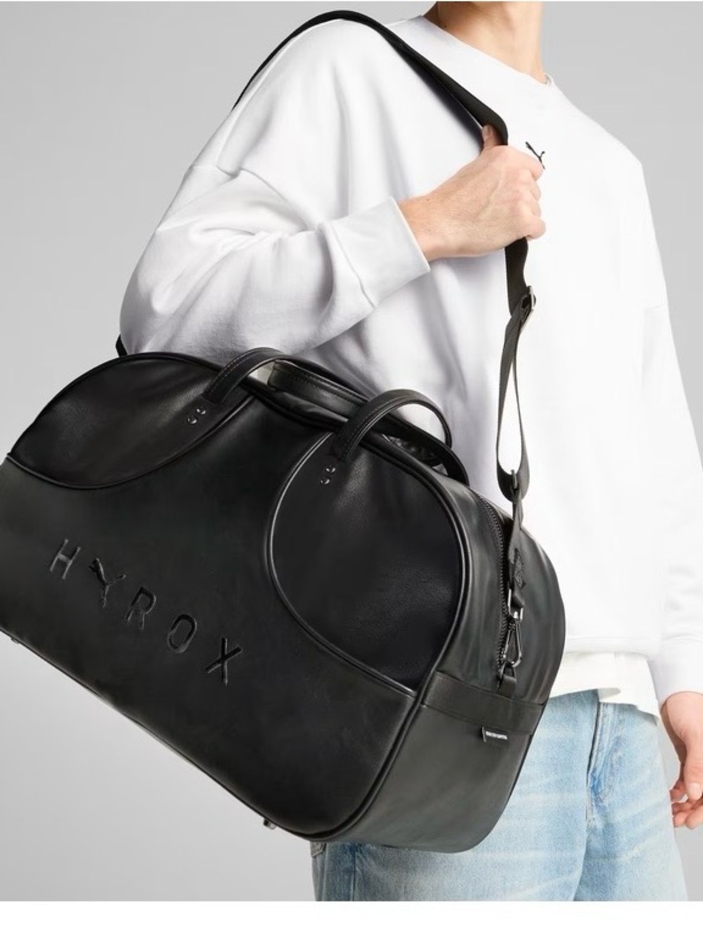 Puma HYROX Men's Black Training Duffel